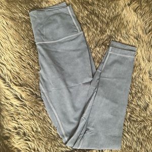 Lululemon Wunder Under Acid Wash Leggings
